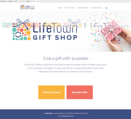 LifeTown Gift Shop E-Commerce Platform- featured
