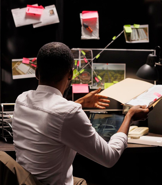 police writing report