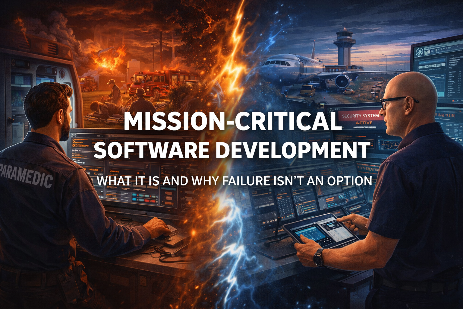 mission critical software development in real world high stakes environments